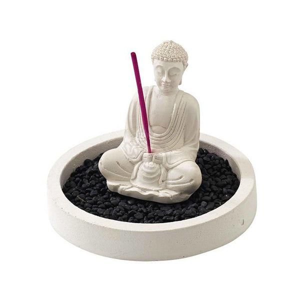 5" Buddha Stone Incense Burner (IB-6832) - SmokeTime