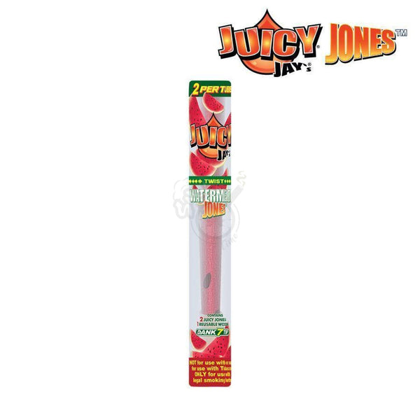 Juicy Jay's Pre-Rolled Cone 2pk w/ Dank 7 Tip - Watermelon Jones - SmokeTime