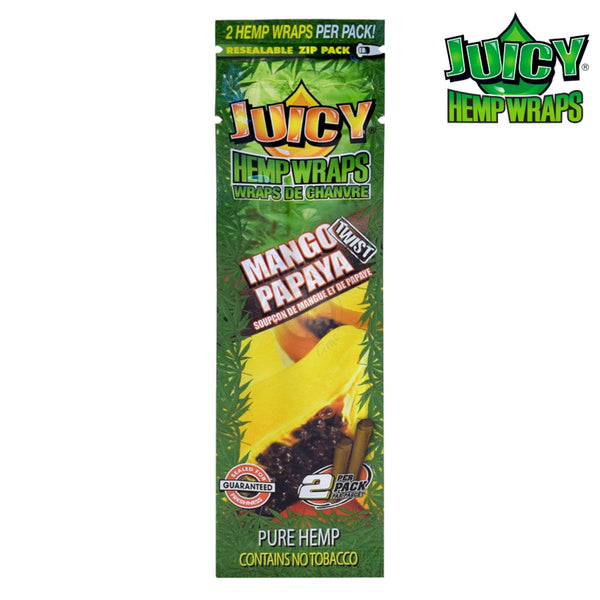 Juicy (Juicy Jays) Hemp Wraps - Mango Papaya 2/pack - SmokeTime