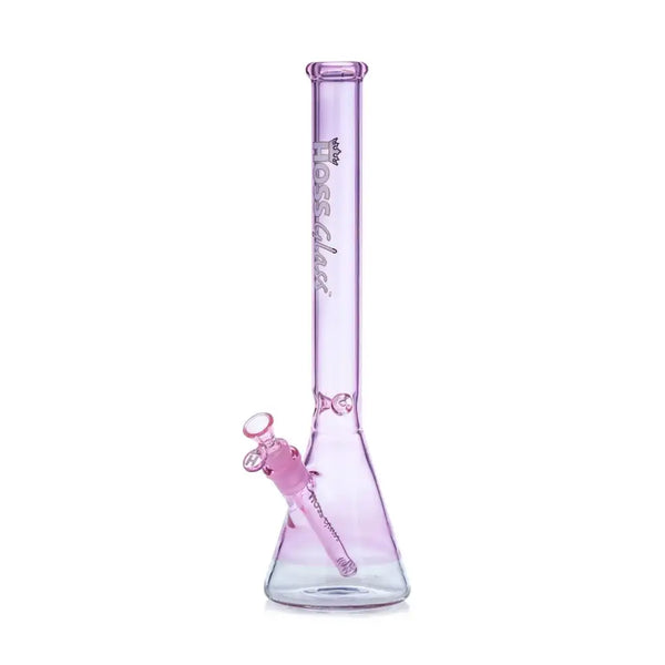 18" Hoss Glass Colored Beaker w/ Window Base (H067)