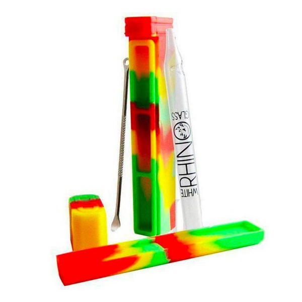 White Rhino Dabout Container w/ Straw