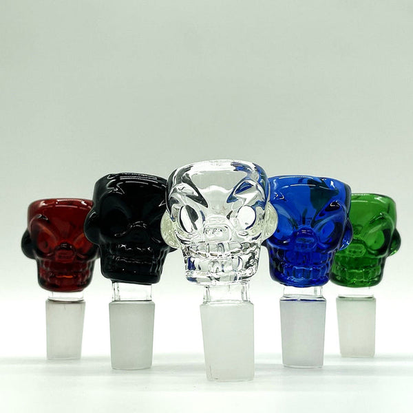 18mm Skull Crystal Bowl Pack - Assorted (NBD-PIP491)