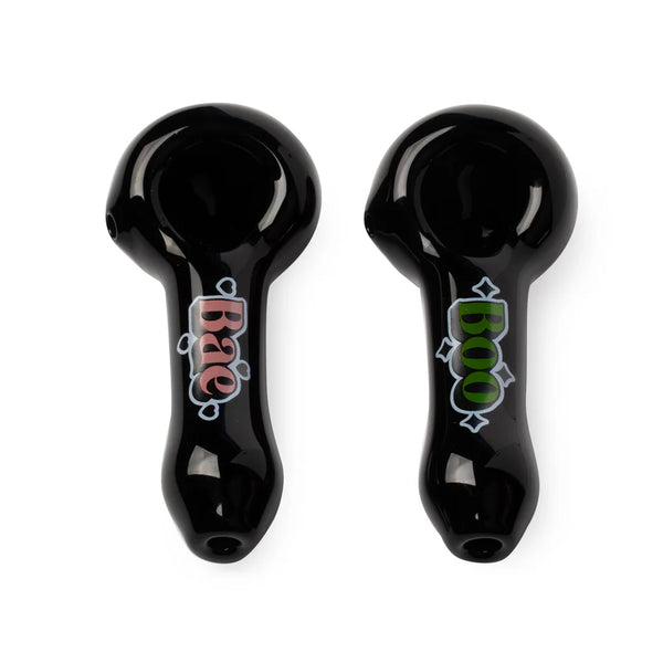 Red Eye Glass®  3.75" Boo & Bae Hand Pipe Set (Pack of 2) (3238)