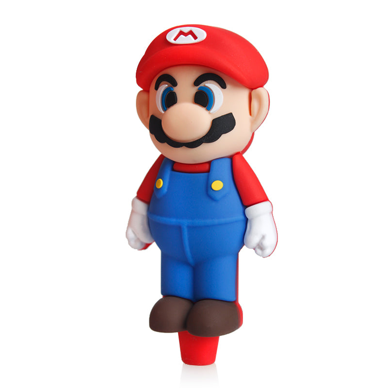 KILLER MARIO SILICONE HAND PIPE - ASSORTED (SRS1087) – SmokeTime