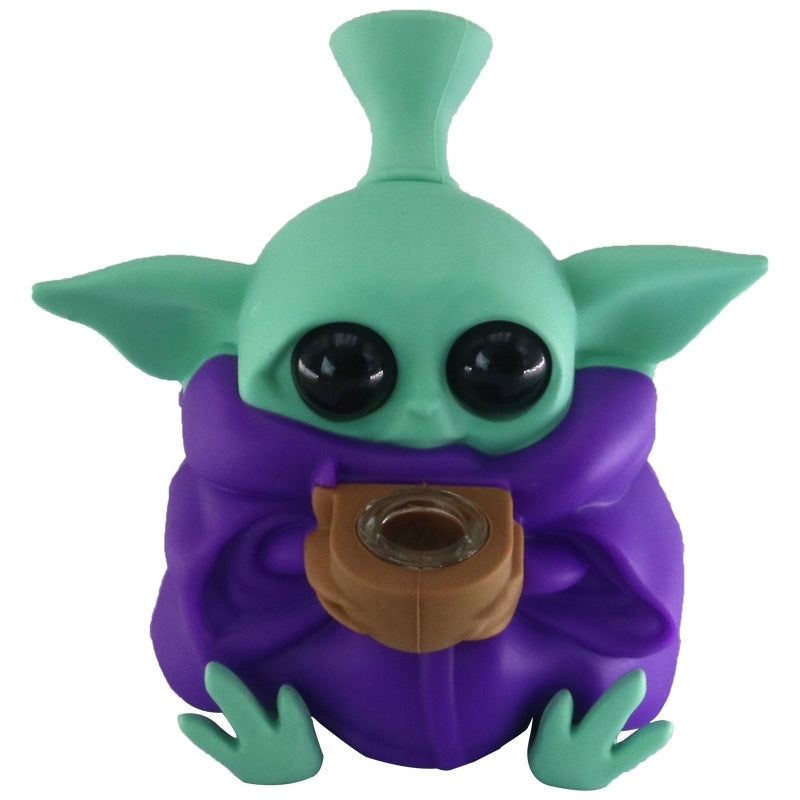 5" BABY GROGU SILICONE PIPE (SRS852-2)