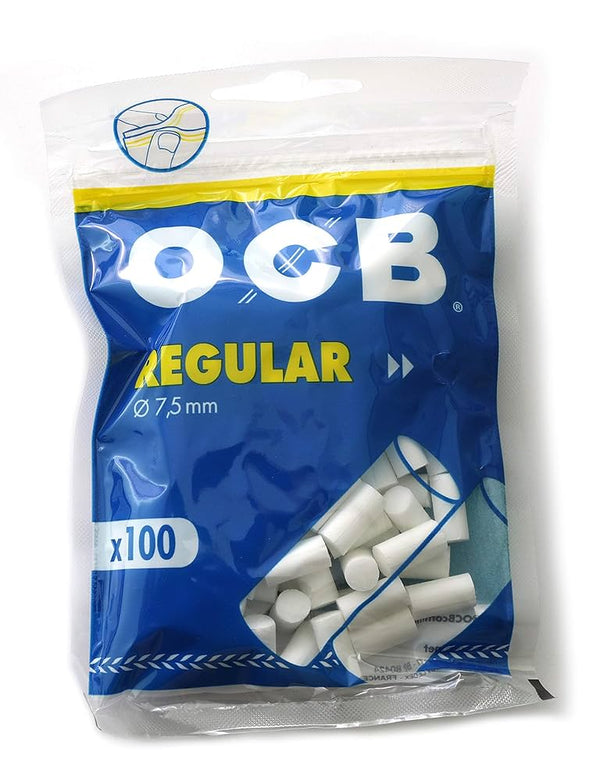 OCB Regular Size Filter Tips - 7.5mm