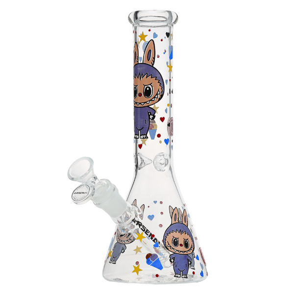 10" Arsenal Bunny Squad Beaker Bong - Assorted (AR-BSBB-1004)