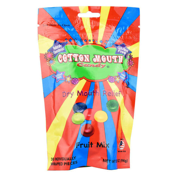 Cotton Mouth Candy 30pc Bag - Fruit Mix/Sour Mix (SP119)