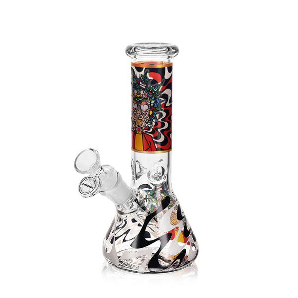8" Arsenal Cosmic Chaos Glass Bong - Assorted (ES23410)