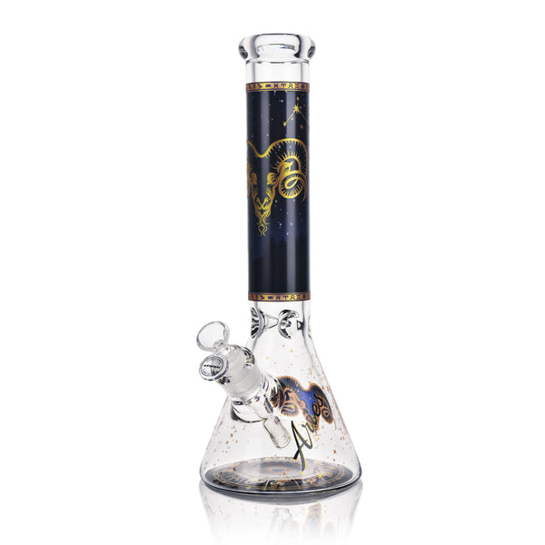 14" 7mm Arsenal Astro Luxe / Zodiac Beaker Bong (ES24796)