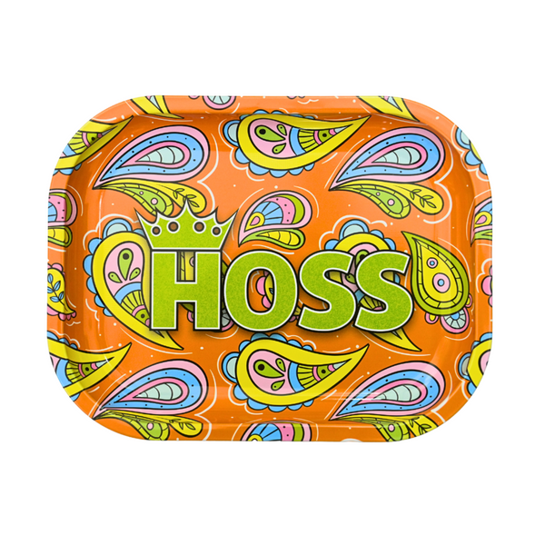 Hoss Retro Paisley Pop Rolling Tray - Small (HOSS-RT-S005)