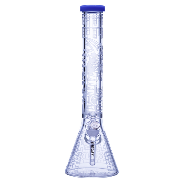 16" 7mm Legendary Sandblast Pattern Beaker (LG-361)