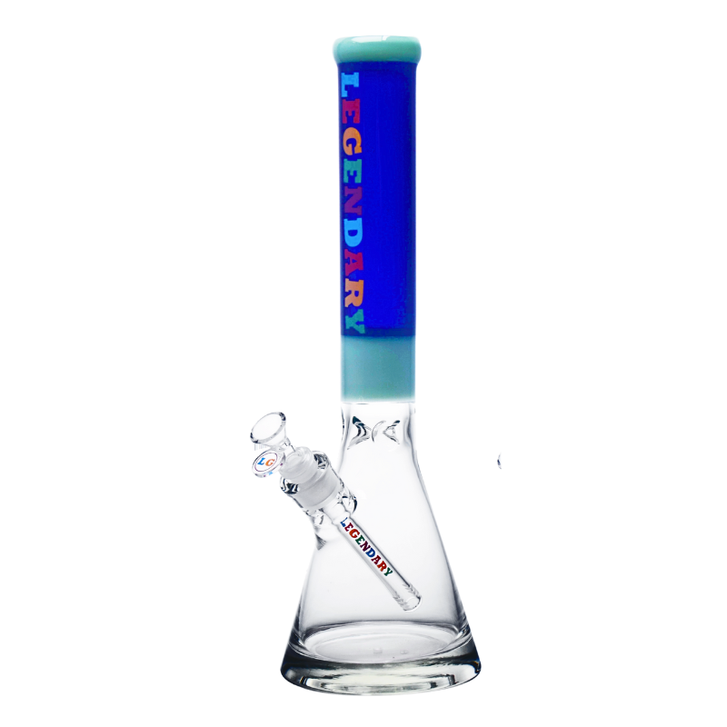 16" Legendary Neon Flow Beaker Bong (LG-376)