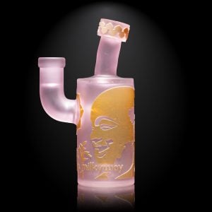 6" Milkyway Glass Peace and Joy Rig (MK-1305)