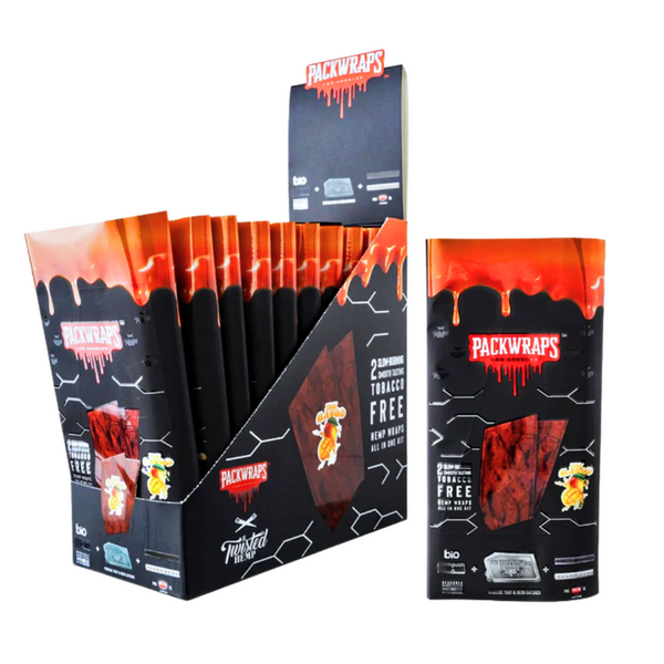 Packwraps X Twisted 2pk Hemp Wraps All In One Kit