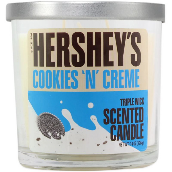 Candle Hershey's Cookies 'N' Cream - Available in 3oz and 14oz