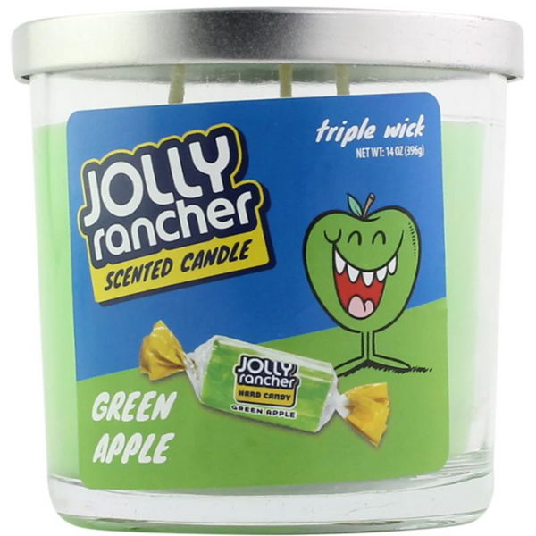Candle Jolly Rancher Green Apple - Available in 3oz and 14oz