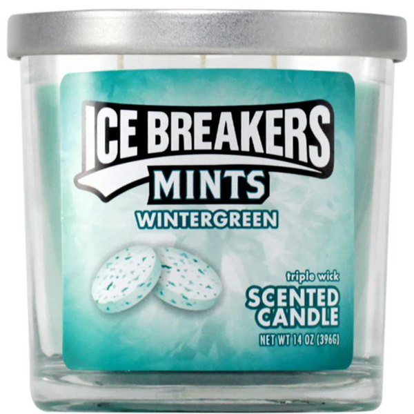 Candle Icebreakers Mints Wintergreen - Available in 3oz and 14oz