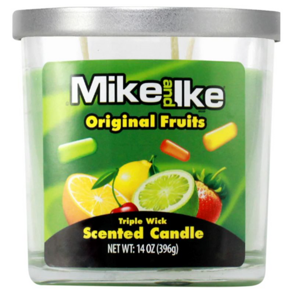 Candle Mike & Ike Original Fruits - Available in 3oz and 14oz