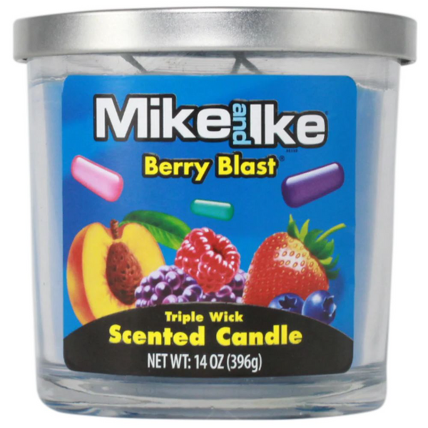 Candle Mike & Ike Berry Blast - Available in 3oz and 14oz
