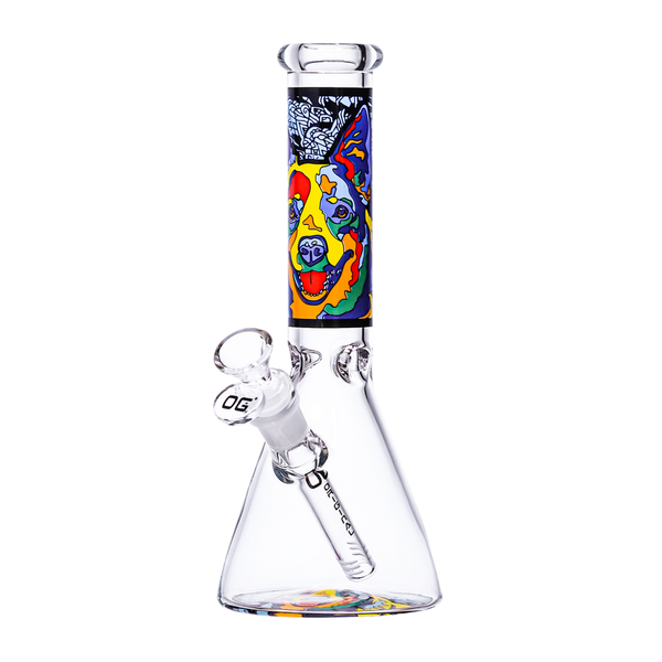 10" Decal Beakers -Assorted (DOG-630)