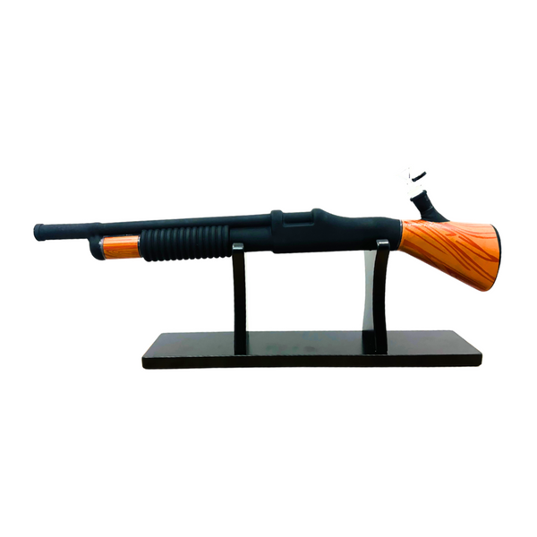 27" Shotgun Bong - Includes Wooden Display Stand (MB1442)