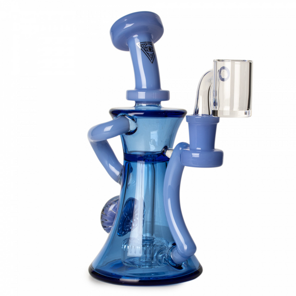 Red Eye Glass 7.5" Hypnos Concentrate Recycler (2435)