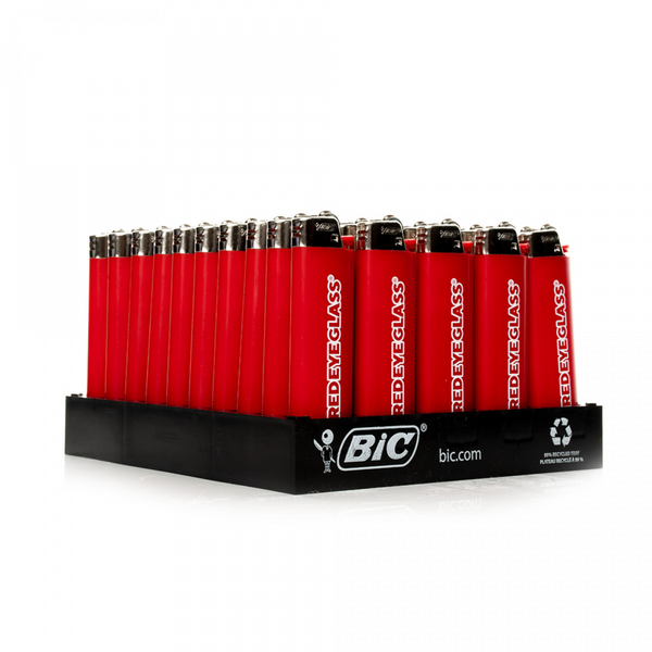 Bic Lighters - Red Eye Glass® Edition - Available in Red & Black