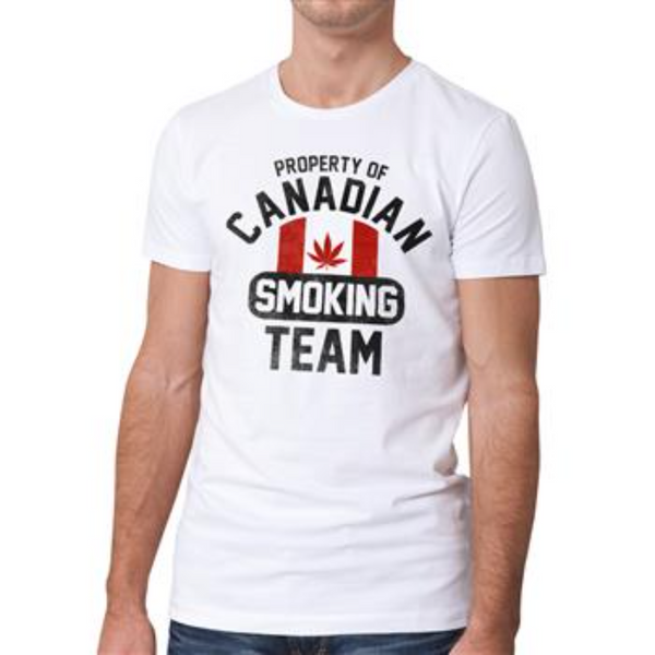 Property Of Canadian Smoking Team T-Shirt