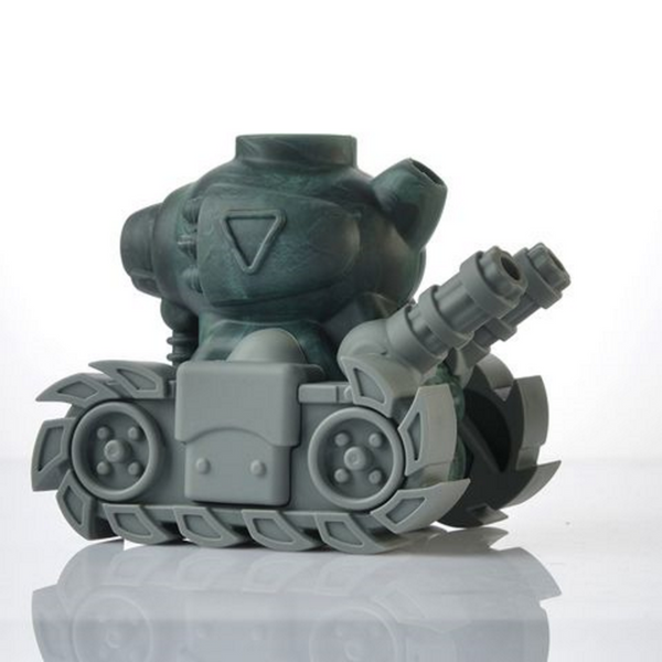 6" Tank Assault Silicone Bong (SRS1169)