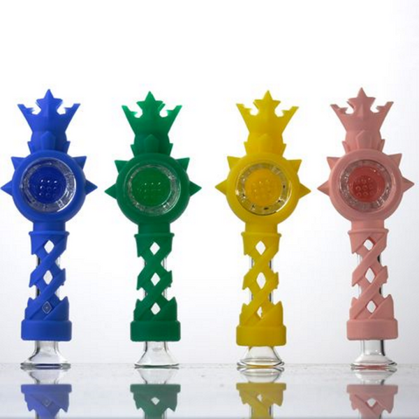 5" The King Silicone Handpipe (SRS1171)