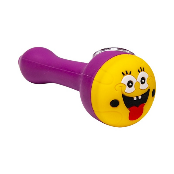 5" Spongebob Silicone Handpipe (SRS542)