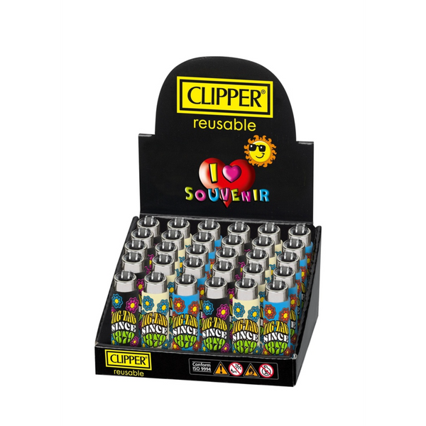Clipper Pop Cover ZigZag Lighters