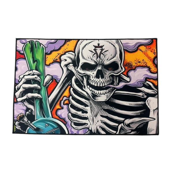 Angry Skull - 36" x 24" 420 Rug