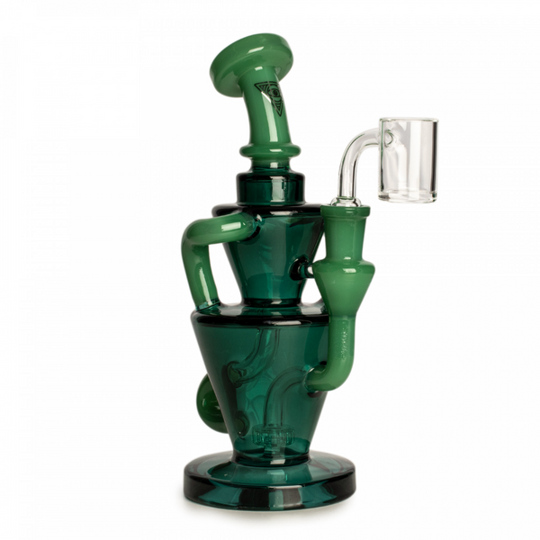 Red Eye Glass 8" Atlas Dual Uptake Concentrate Recycler (2426)
