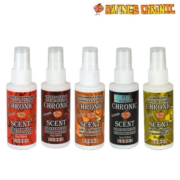 Chronic Scent Air Freshners – 2oz - 5 Different Scents