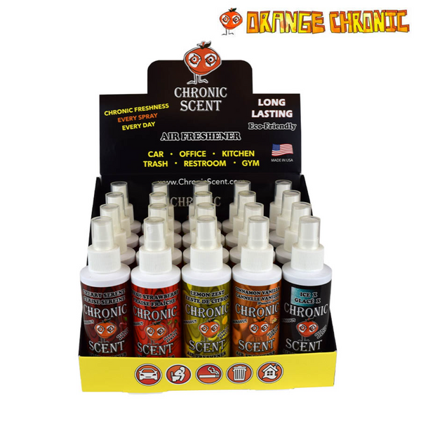 Chronic Scent Air Freshners – 4oz - 5 Different Scents
