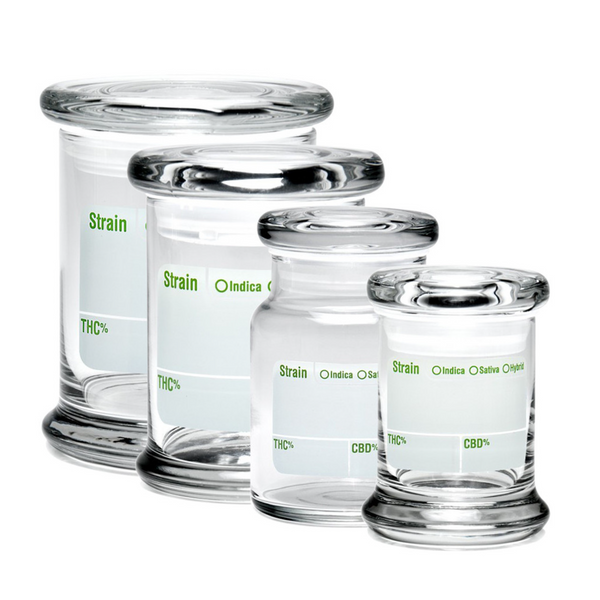 420 Science Pop Top Jar - Choose Size & Style