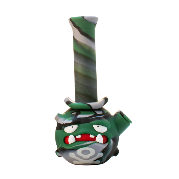 7.2” Weezing Silicone Waterpipe - ASSORTED (SWP-1203)