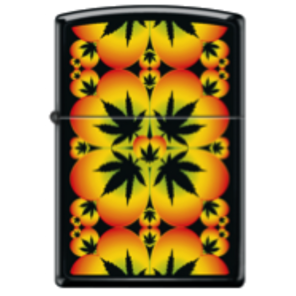 ZIPPO Cannabis pattern