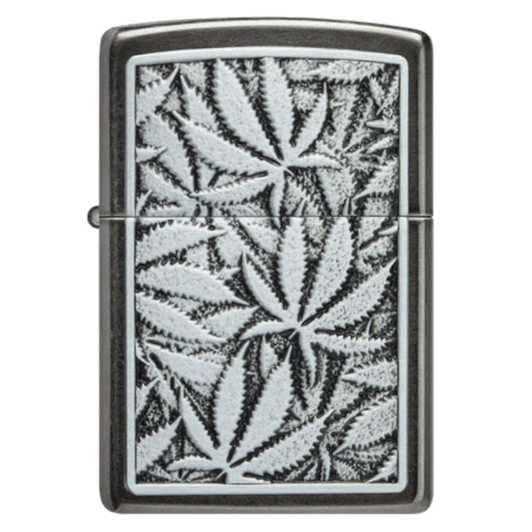 ZIPPO CANNABIS EMBLEM DESIGN