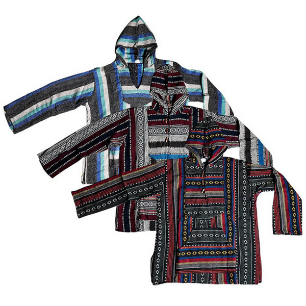 Hippie Cotton Baja Hoodie