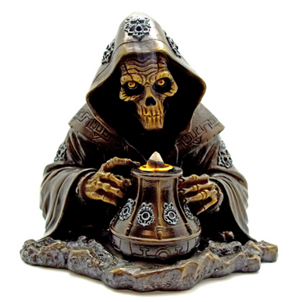 7.5" Incense Burner - Big Reaper Backflow