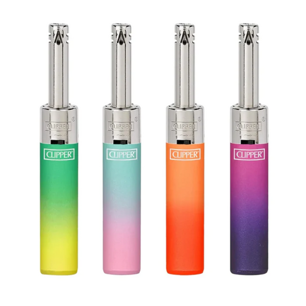 Clipper Metallic Gradient Minitube Lighters