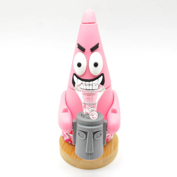 15cm Patrick Star Silicone Bong