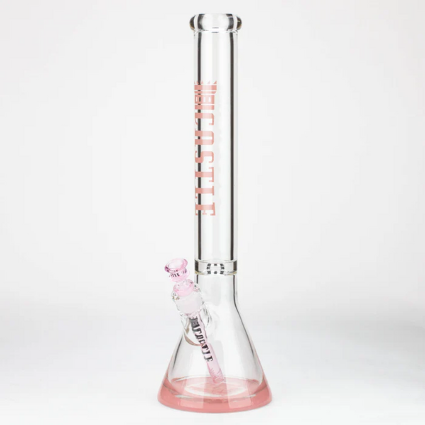 18" | Castle Glassworks | Beaker 9mm Glass bong