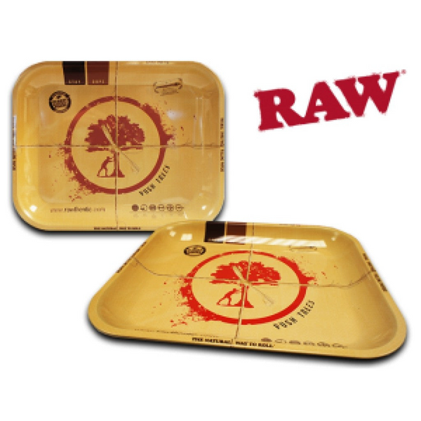 RAW PUSH TREE METAL ROLLING TRAY