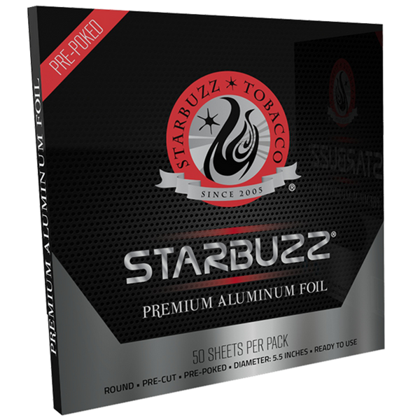 STARBUZZ Pre-Poked Pre-Cut PREMIUM Aluminum Foil
