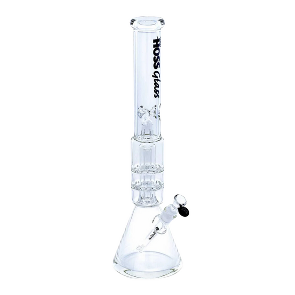 20" Hoss Glass Double-Disk Percolator Beaker