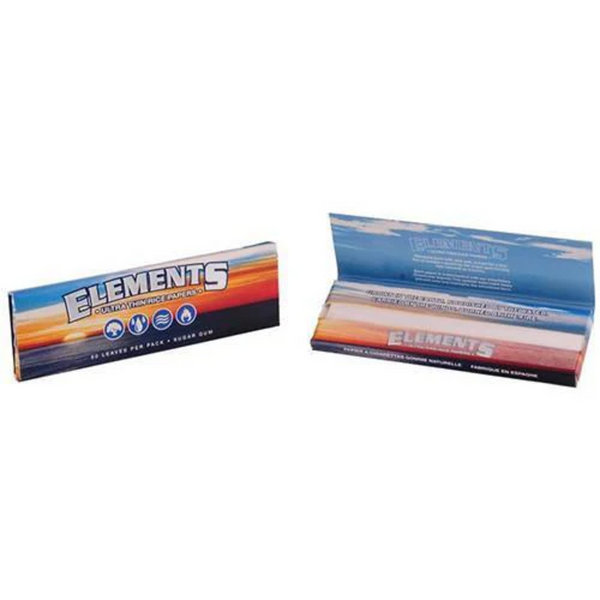 Elements Ultra Thin Rice Papers - 1-1/4 Size 50/pack